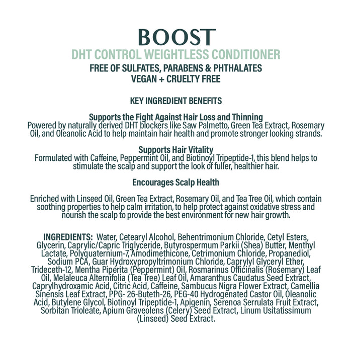 BOOST DHT-Control Shampoo & Conditioner Kit -  9.15 oz (each)