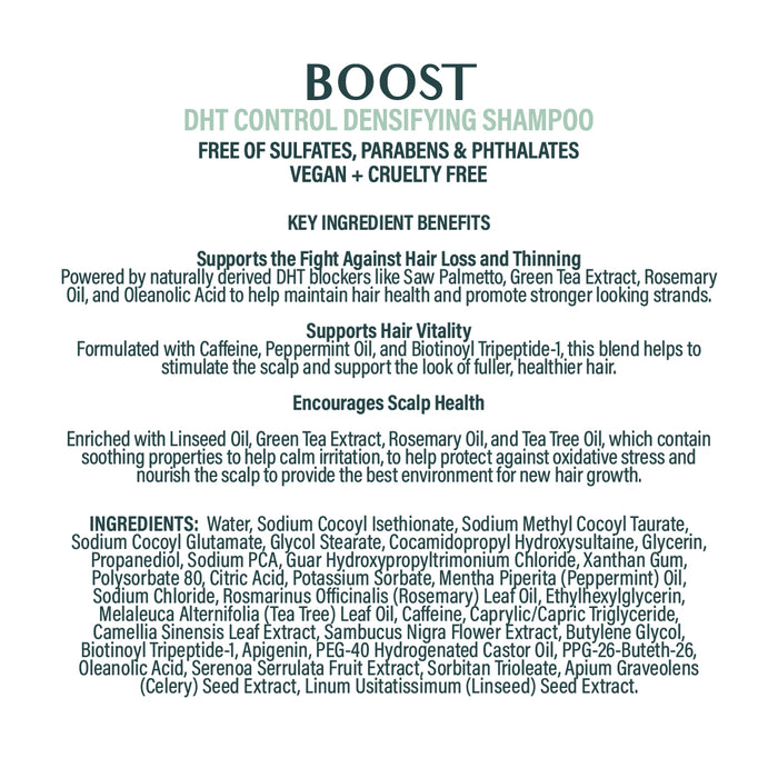 BOOST DHT-Control Shampoo & Conditioner Kit -  9.15 oz (each)