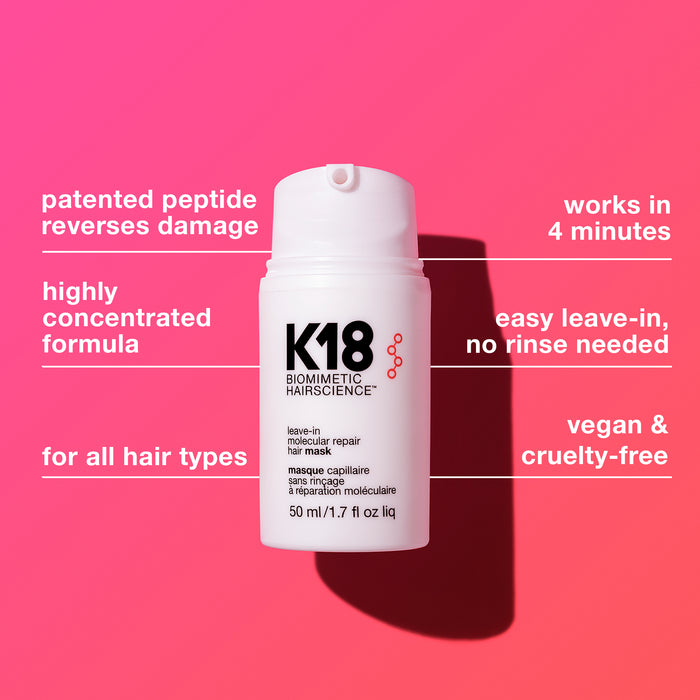 K18 PEPTIDE Hair Repair Leave-In Masque