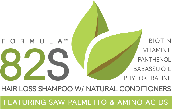 Formula 82S - Hair Loss Shampoo with Natural Conditioners - 10 oz
